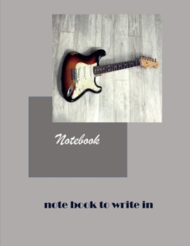 note book to write in: note book to write in: Notebook: Lined Notebook Journal - 100 Pages - Large (8.5 x 11 inches) Paperback