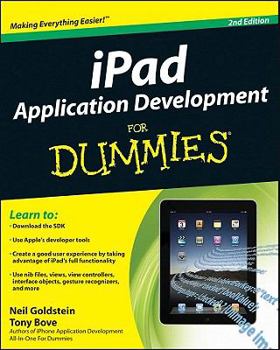 Paperback iPad Application Development for Dummies Book