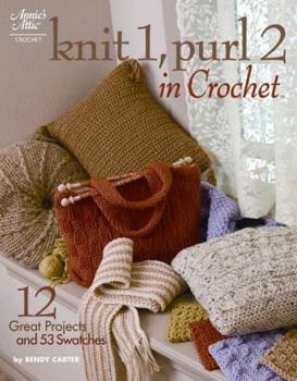 Paperback Knit 1, Purl 2 in Crochet Book