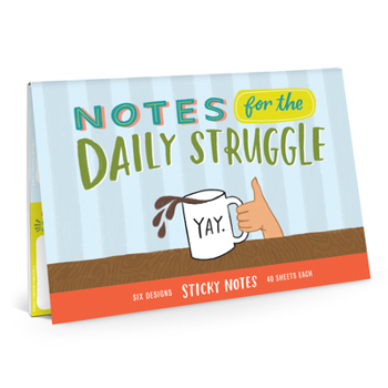 Misc. Daily Struggle Sticky Note Packet Book