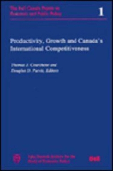 Paperback Productivity, Growth, and Canada's International Competitiveness Book