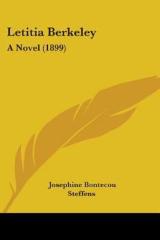 Paperback Letitia Berkeley: A Novel (1899) Book