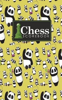Paperback Chess Scorebook: Chess Notation Book, Chess Records Book, Chess Score Sheets, Chess Match Log Book, Record Your Games, Log Wins Moves, Book