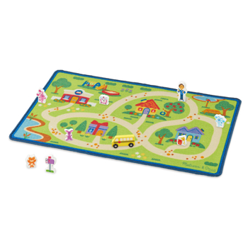 Misc. Blues Clues & You Blue's Neighborhood Activity Rug Book