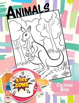 Paperback Animals: Kids Zone Coloring Book