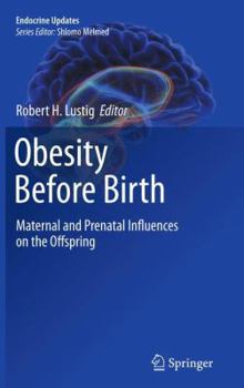 Paperback Obesity Before Birth: Maternal and Prenatal Influences on the Offspring Book