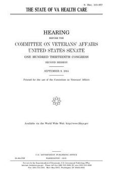 The state of VA health care