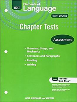 Paperback Chapter Test Tchr Wkbk Eolang 2009 G12 Book