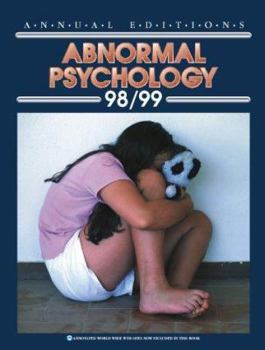 Paperback Annual Editions: Abnormal Psychology 98/99 Book