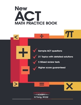 Paperback New ACT Math Practice Book