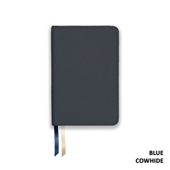 Imitation Leather Legacy Standard Bible, Compact Edition, Paste-Down Blue Cowhide (Lsb) Book