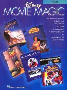 Paperback Disney Movie Magic: Violin Instrumental Solos Book