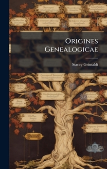 Hardcover Origines Genealogicae Book