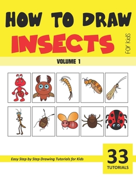 How to Draw Insects for Kids - Volume 1