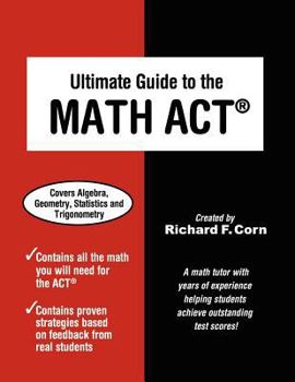 Paperback Ultimate Guide to the Math ACT Book