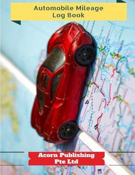 Paperback Automobile Mileage Log Book