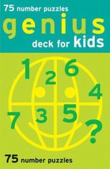 Cards Genius Deck Number Puzzles for Kids Book