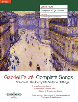 Paperback Complete Songs (High Voice): The Complete Verlaine Settings, Urtext Book