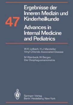 Paperback Ergebnisse Der Inneren Medizin Und Kinderheilkunde / Advances in Internal Medicine and Pediatrics Book