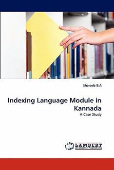 Paperback Indexing Language Module in Kannada Book