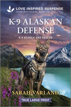 Paperback K-9 Alaskan Defense [Large Print] Book