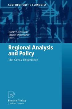 Paperback Regional Analysis and Policy: The Greek Experience Book