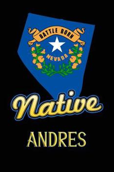 Paperback Nevada Native Andres: College Ruled Composition Book