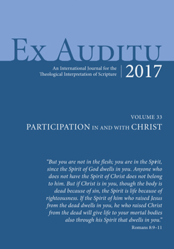 Paperback Ex Auditu - Volume 33 Book