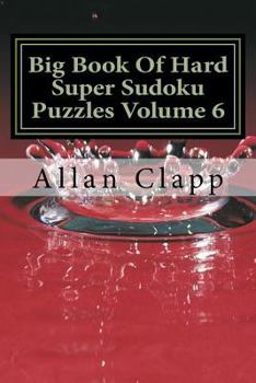 Paperback Big Book of Hard Super Sudoku Puzzles Book