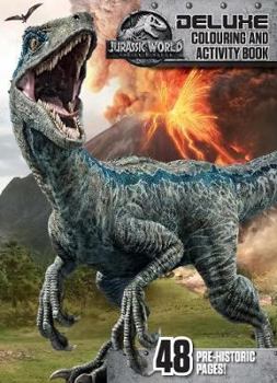 Paperback Jurassic World: Fallen Kingdom Deluxe Colouring and Activity Book