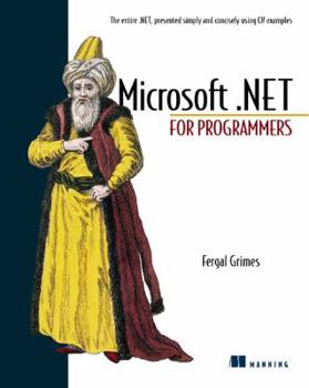 Paperback Microsoft.Net for Programmers Book