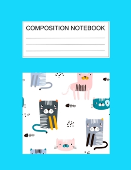 Composition notebook: Ruled (8.5 x 11 in), 110 Pages: Diary Book For Girl, Journal Notebook For Kids, Writing Journal Lined, Cute Pets (8.5 x 11 in), 110 Pages (cute comp)
