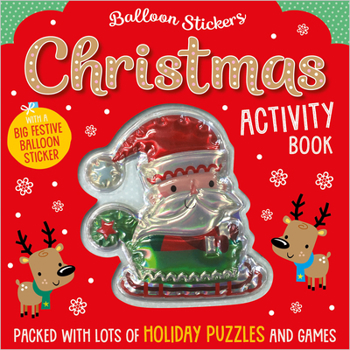 Paperback Balloon Stickers: Christmas Activity Book