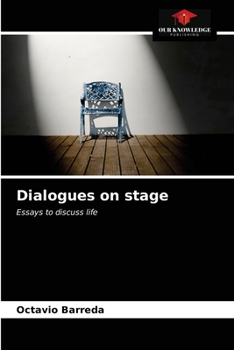 Paperback Dialogues on stage Book