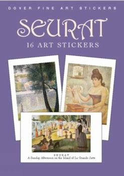 Paperback Seurat: 16 Art Stickers Book