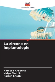 La zircone en implantologie (French Edition)