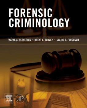 Hardcover Forensic Criminology Book