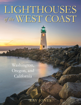 Paperback Lighthouses of the West Coast: Washington, Oregon, and California Book