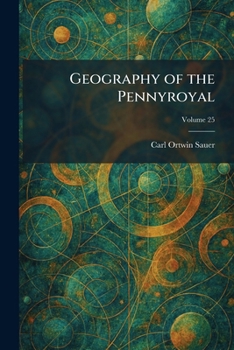 Paperback Geography of the Pennyroyal Book