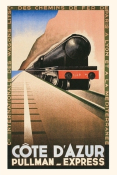 Paperback Vintage Journal Cote d'Azur Pullman Express Book