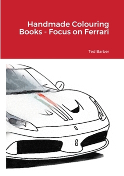 Paperback Handmade Colouring Books - Focus on Ferrari Book
