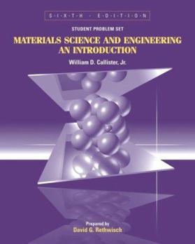 Paperback Materials Science and Engineering, Student Problem Set Supplement: An Introduction Book