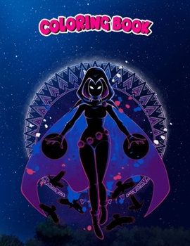 Coloring Book: Raven Shadow, Children Coloring Book, 100 Pages to Color