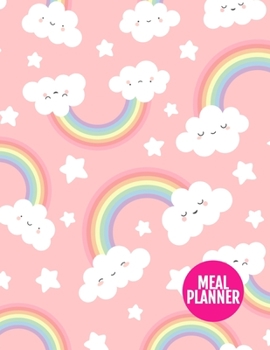 Meal Planner: Nifty Year 365 Daily - 52 Week Calendar Meal Planner Daily Weekly and Monthly For Track & Plan Your Meals Food Planning | Large 8.5 x 11 Inch | 110 Pages  - Cover Design BR 000240