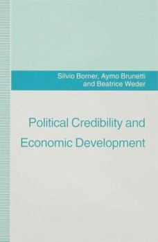 Hardcover Political Credibility+economic Development Book
