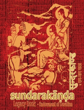 Hardcover Sundara-Kanda Legacy Book - Endowment of Devotion: Embellish it with your Rama Namas & present it to someone you love Book