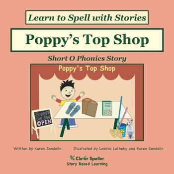 Paperback Poppy's Top Shop: Decodable Sound Phonics Reader for Short O Word Families Book