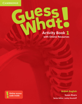 Paperback Guess What! Level 1 Activity Book with Online Resources British English Book