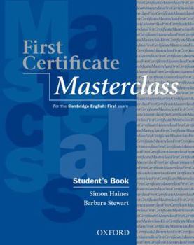 Paperback First Certificate Masterclass Student's Book