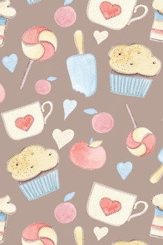 Notebook: 150 Thin-Lined Pages, Great for Students, Teachers, Professors, Dreamers, and Anyone Who Writes, Sweet Birthday Party Pattern Cover